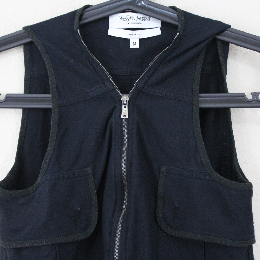 Yves Saint Lauren Rive Gauche YSL Riri Vest N193 - Picture 2 of 7